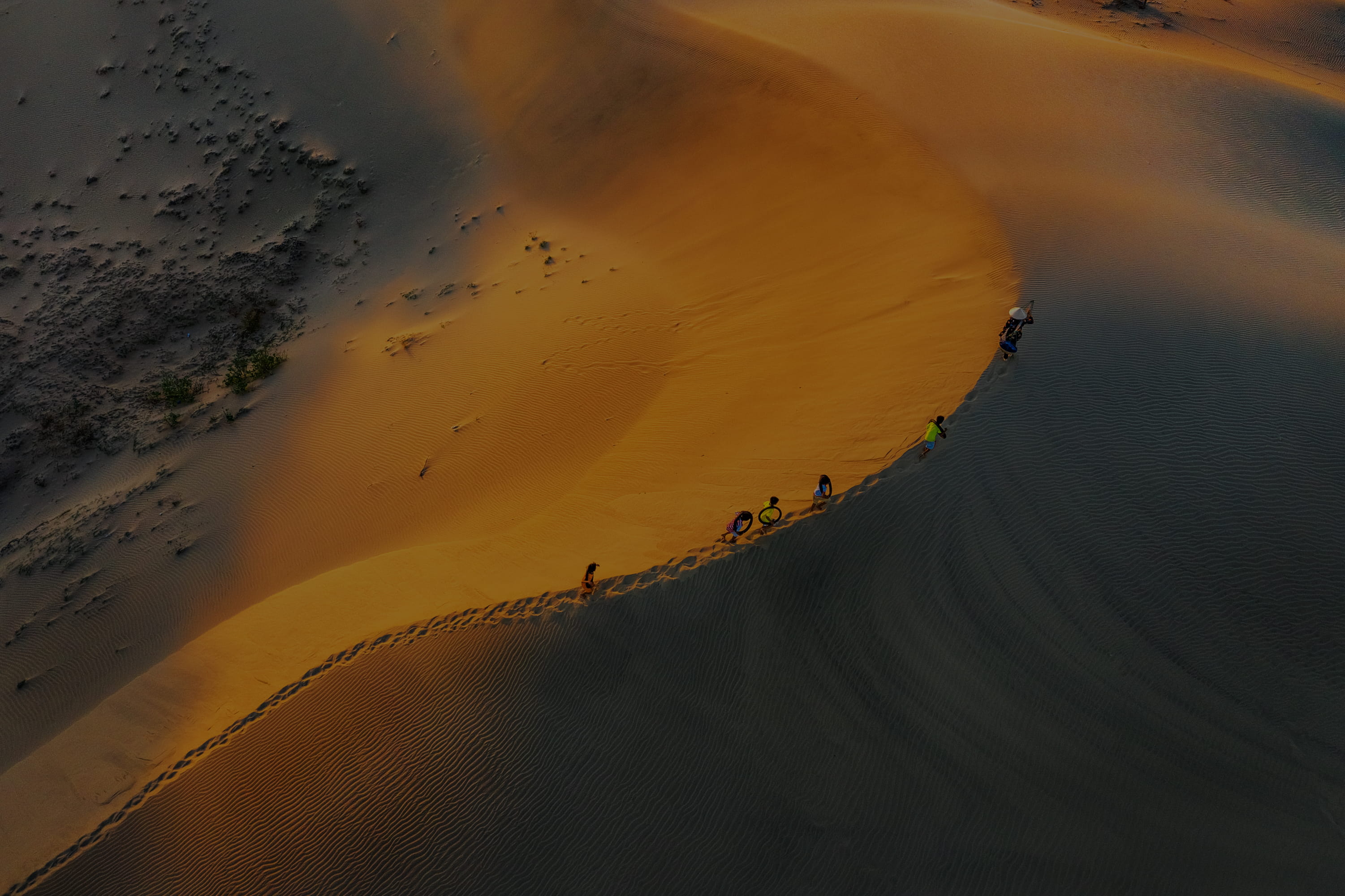 Red Sand Dunes